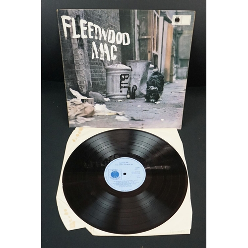 26 - Vinyl & Autographs - Three vinyl records to include Peter Green's Fleetwood Mac Self Titled (Blue Ho... 