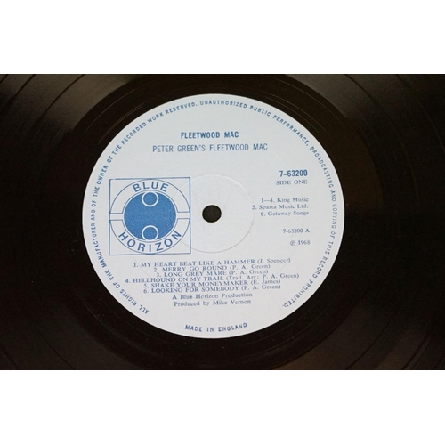 26 - Vinyl & Autographs - Three vinyl records to include Peter Green's Fleetwood Mac Self Titled (Blue Ho... 