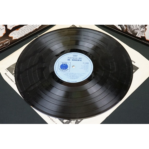 26 - Vinyl & Autographs - Three vinyl records to include Peter Green's Fleetwood Mac Self Titled (Blue Ho... 