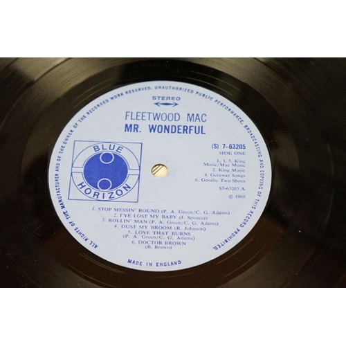 26 - Vinyl & Autographs - Three vinyl records to include Peter Green's Fleetwood Mac Self Titled (Blue Ho... 