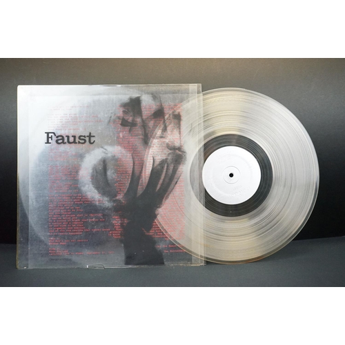 34 - Vinyl - Faust 1971 self titled LP.  German 1st pressing, clear vinyl, clear lyric sheet inner + clea... 