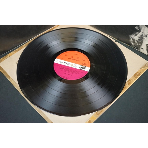 4 - Vinyl - Led Zeppelin IV original UK pressing on Atlantic Records 2401012.  Plum labels and inverted ... 