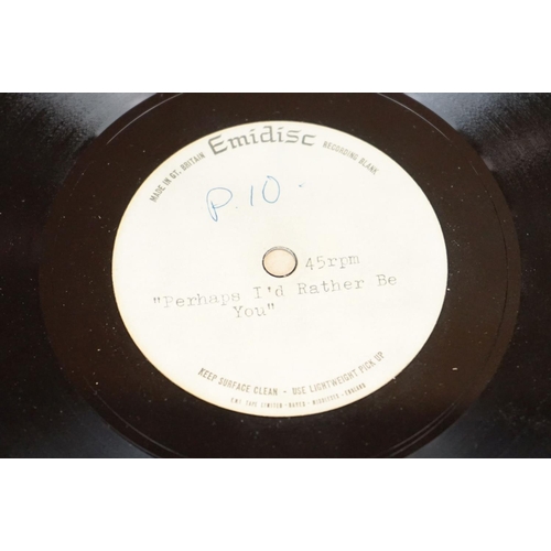 5 - Vinyl – David Bowie - 2 Unreleased 1968 session tracks on acetate recorded in 1968 after Bowie had b... 