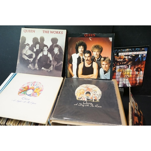 159 - Vinyl - Over 100 rock & pop LP's including Queen, Status Quo, Dire Straits, Meatloaf, George Michael... 