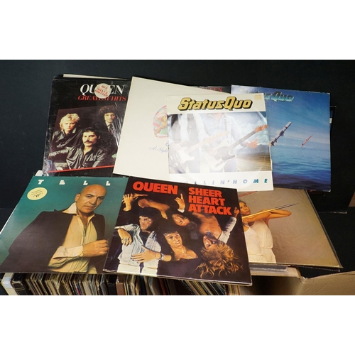 159 - Vinyl - Over 100 rock & pop LP's including Queen, Status Quo, Dire Straits, Meatloaf, George Michael... 