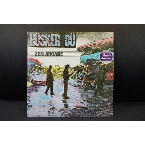 662 - Vinyl - Husker Du - 5 albums, to include: Zen Arcade (1984 UK 1st Pressing Double album, SST Records... 