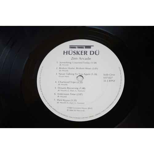 662 - Vinyl - Husker Du - 5 albums, to include: Zen Arcade (1984 UK 1st Pressing Double album, SST Records... 