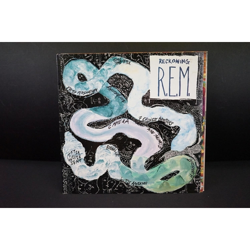 663 - Vinyl - R.E.M. - 11 UK / EU Original Pressing albums and one 12”, to include: Automatic For The Peop... 