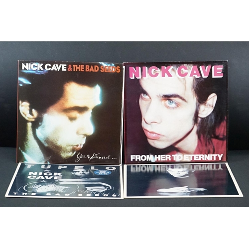 667 - Vinyl - Nick Cave & The Bad Seeds - 3 Original UK albums and one 12” single, to include: Your Funera... 