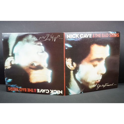 667 - Vinyl - Nick Cave & The Bad Seeds - 3 Original UK albums and one 12” single, to include: Your Funera... 