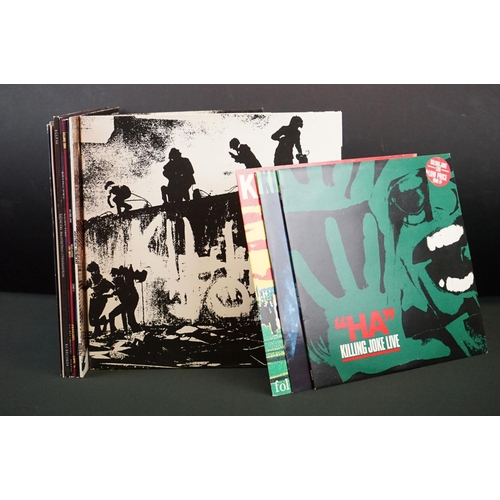 670 - Vinyl - Killing Joke - 6 albums, Three 12” singles and Three 10” records, Original UK Pressings, to ... 