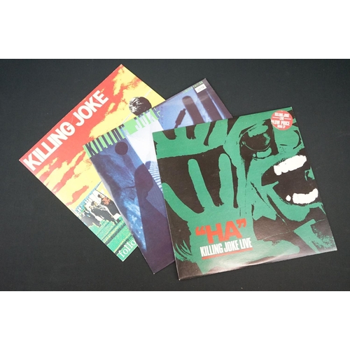 670 - Vinyl - Killing Joke - 6 albums, Three 12” singles and Three 10” records, Original UK Pressings, to ... 