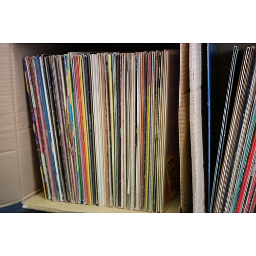 129 - Vinyl - Approx 200 compilation LP's spanning genres including Rock, Pop, Soul, Rock N Roll and more.... 