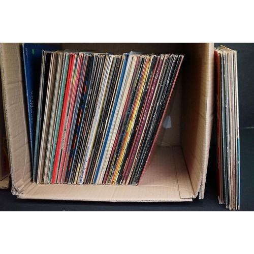 129 - Vinyl - Approx 200 compilation LP's spanning genres including Rock, Pop, Soul, Rock N Roll and more.... 