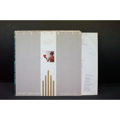 697 - Vinyl - Eurythmics - 6 Original UK 1st Pressing albums, including: In The Garden (1981, Uk 1st Press... 