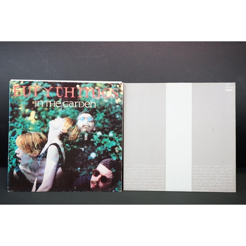 697 - Vinyl - Eurythmics - 6 Original UK 1st Pressing albums, including: In The Garden (1981, Uk 1st Press... 