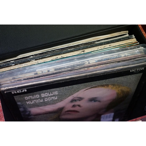 145 - Vinyl - 25 David Bowie LP's including Ziggy Stardust, Pin Ups, Hunky Dory, Space Oddity, The Man Who... 