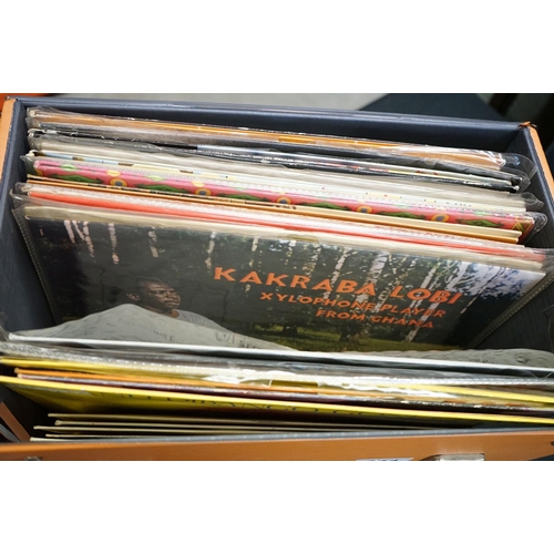 943 - Vinyl - 30 African and related albums including Fela Kuti, Manu Dibango, Rocking Dopsie, Kakraba Lob... 