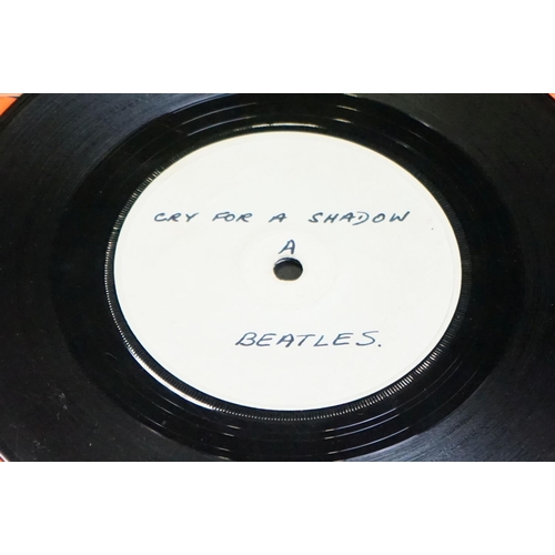 10 - Vinyl - Tony Sheridan & The Beatles Cry For A Shadow / Why? 1964 original German Polydor test pressi... 