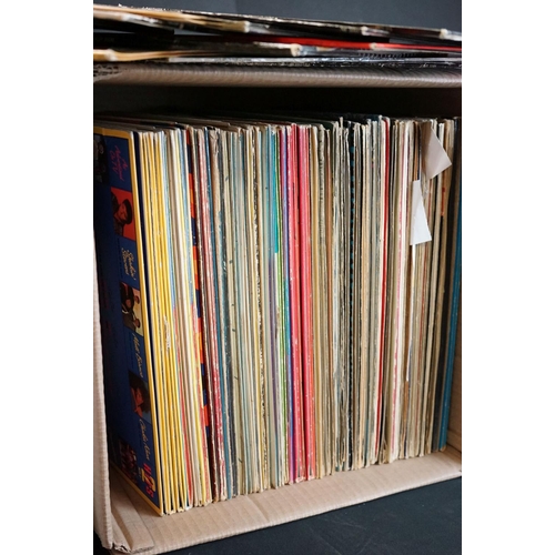 131 - Vinyl - Approx 150 compilation LP's spanning genres including Rock, Pop, Soul, Rock N Roll and more.... 