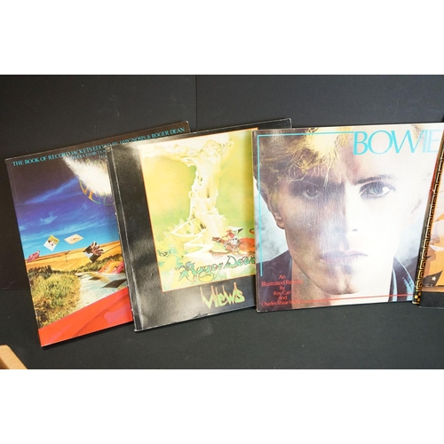 963 - Memorabilia - Two Roger Dean books to include The Album Cover Album and Views, plus Bowie An Illustr... 