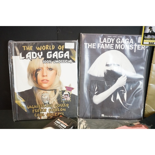 971 - Memorabilia - Collection of Madonna and Lady Gaga related items including tour laminates, scarves, b... 