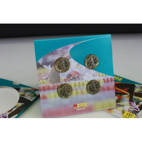 173 - A collection of Ten British uncirculated coin year sets to include 1992, 1993, 1994, 1995, 1996, 199... 