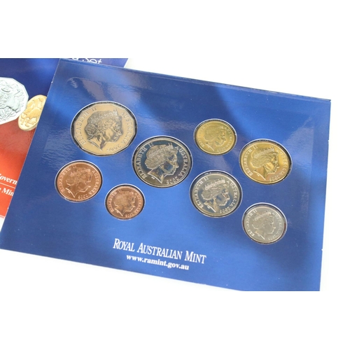 174 - A collection of ten British uncirculated coin sets to include 2008, 2005, 2004, 2003,  2002 and 2005... 