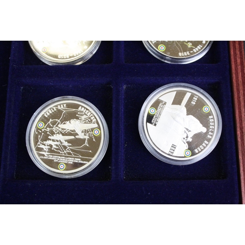 213 - A collection of mixed commemorative and collectors coin sets to include The 1947 Royal Wedding prest... 