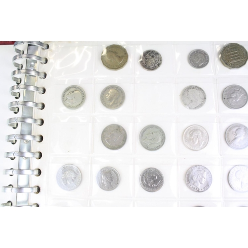 47 - A small collection of British pre decimal and foreign coins to include silver examples contained wit... 