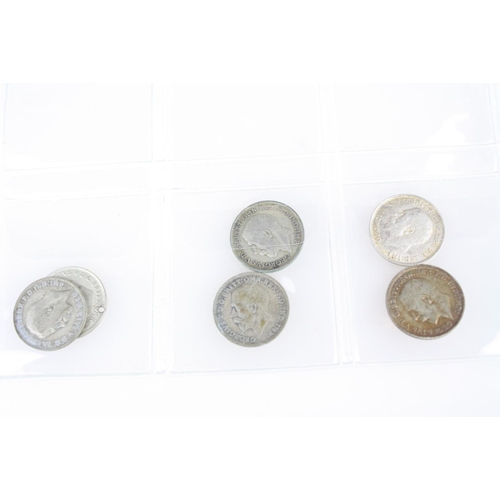 73 - A good collection of British pre decimal silver threepence and sixpence coins to include Queen Victo... 