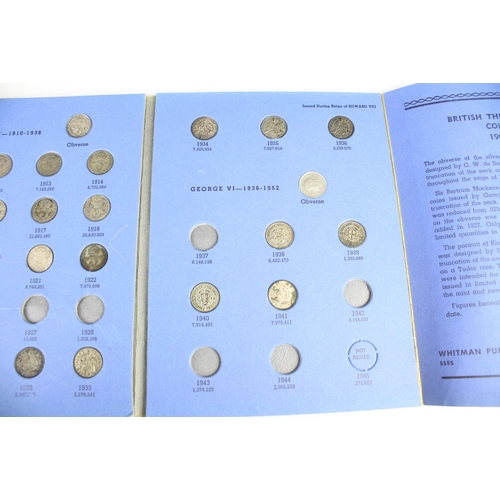 74 - A collection of British pre decimal silver coins to include King Edward VII shillings, King George V... 