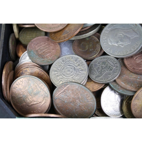 75 - A small collection of British and Foreign coins to include British pre decimal silver examples.