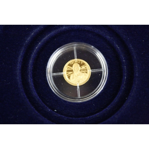 103 - A cased The Year Of The Three Kings four gold coin set, coins struck in .585 14ct gold, limited edit... 