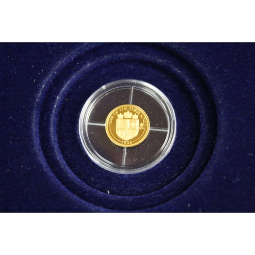 103 - A cased The Year Of The Three Kings four gold coin set, coins struck in .585 14ct gold, limited edit... 