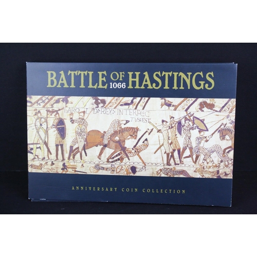 120 - Westminster Collection - The Battle of Hastings 1066 Anniversary Coin Collection, comprising twelve ... 