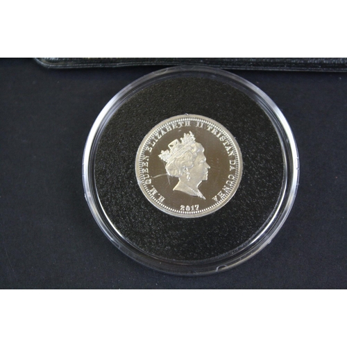 81 - A collection of six Jubilee Mint fine silver proof coins to include The Queen Elizabeth II 90th Birt... 