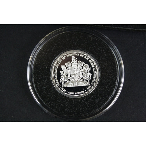 83 - A collection of five Jubilee Mint fine silver proof coins to include The 50th Anniversary of England... 