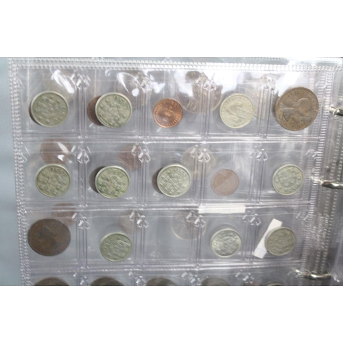 134 - A collection of mainly British decimal and pre decimal coins to include many pre 1947 silver example... 