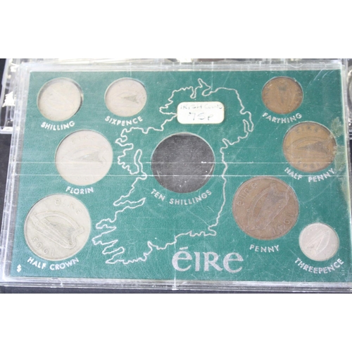 163 - A large collection of mainly British pre decimal coins together with a small group of banknotes, com... 