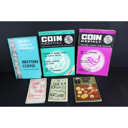 167 - A large collection of mainly British pre decimal coins to include pre 1947 silver examples, to also ... 