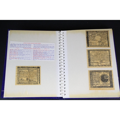 184 - A large collection of British and foreign banknotes to include a British £1 banknote consecutive not... 