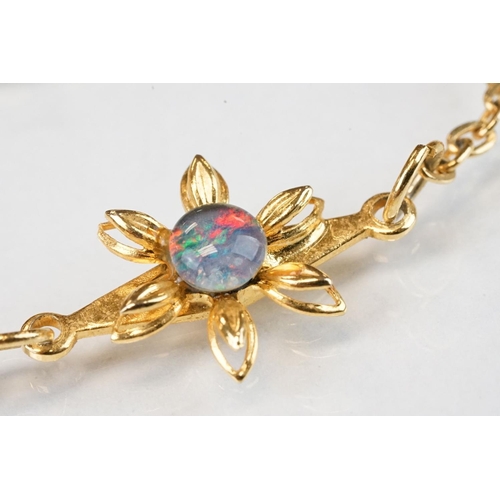 324 - Late Victorian / Edwardian ruby and split seed pearl 9ct yellow gold pendant; 9ct yellow gold heart ... 