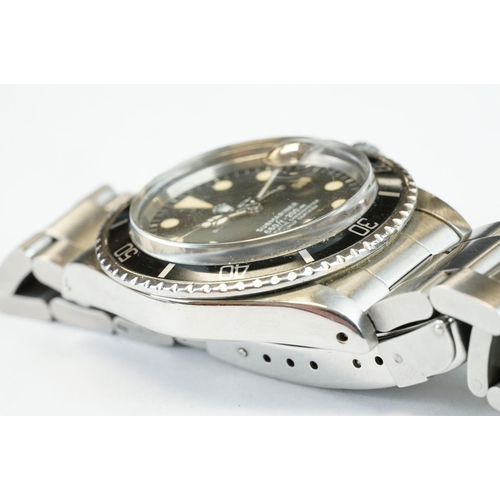 370 - Gents 1978/79 Rolex Oyster Perpetual Submariner stainless steel watch, ref 1680.  Comes with origina... 