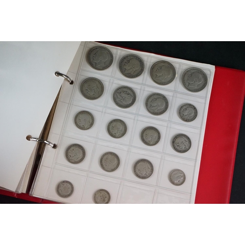 140 - A collection of mainly British pre decimal coins to include many silver examples and King George III... 