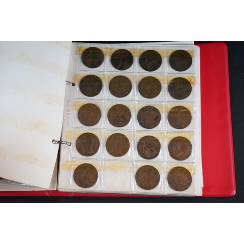 140 - A collection of mainly British pre decimal coins to include many silver examples and King George III... 