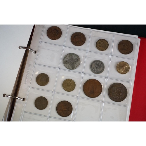 140 - A collection of mainly British pre decimal coins to include many silver examples and King George III... 