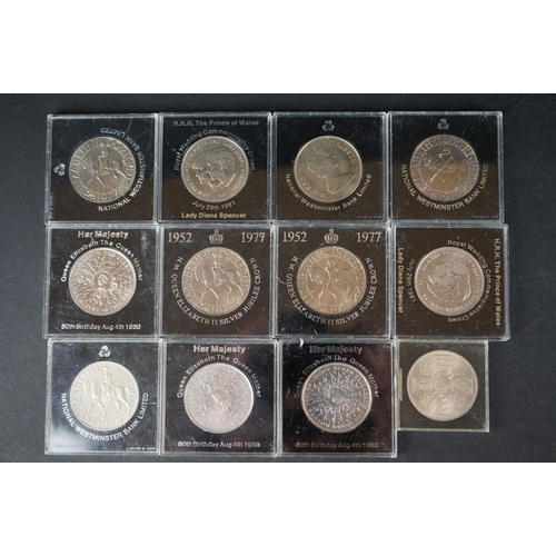 143 - A Collection of mainly British pre decimal coins to include silver examples together with a quantity... 