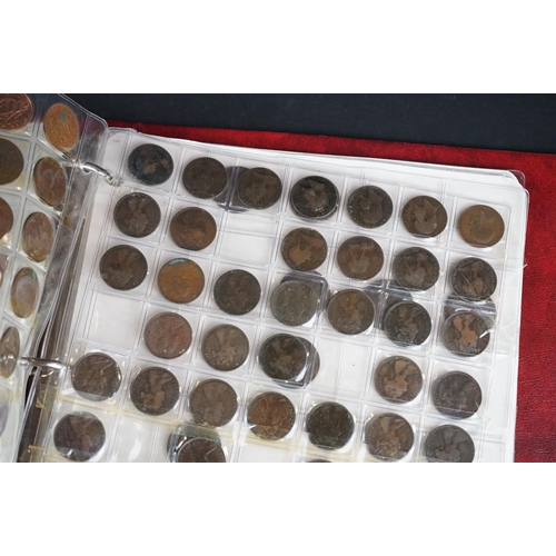 186 - A collection of mainly British pre decimal coins to include a quantity of King George III examples, ... 