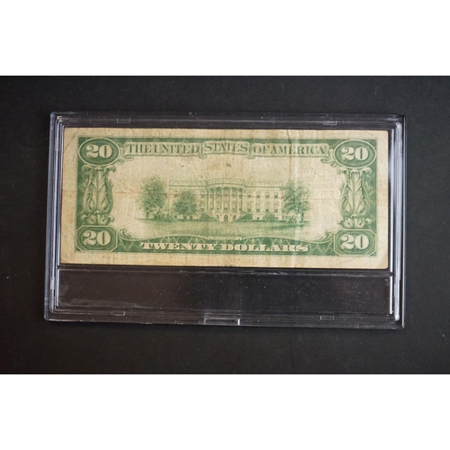 145 - The United States of America complete denomination set of 1929 Federal Reserve Banknotes, all slab m... 